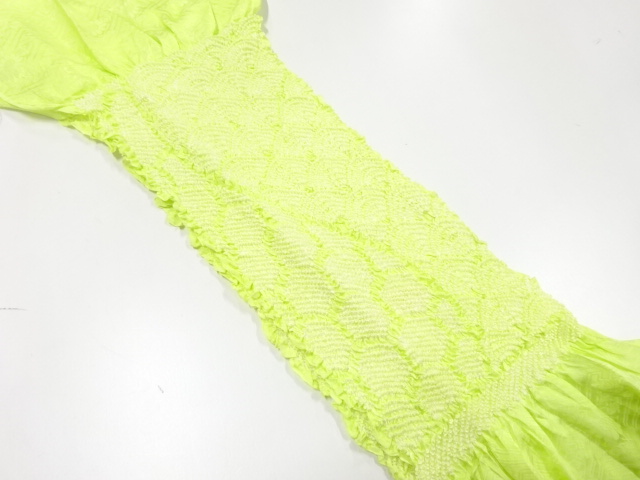 JAPANESE KIMONO / VINTAGE OBIAGE / SHIBORI